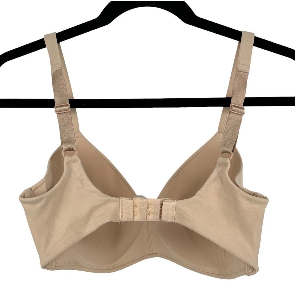 Wacoal bra 852189 How Perfect wire free t-shirt tan size 32DD 32E - Picture 4 of 7